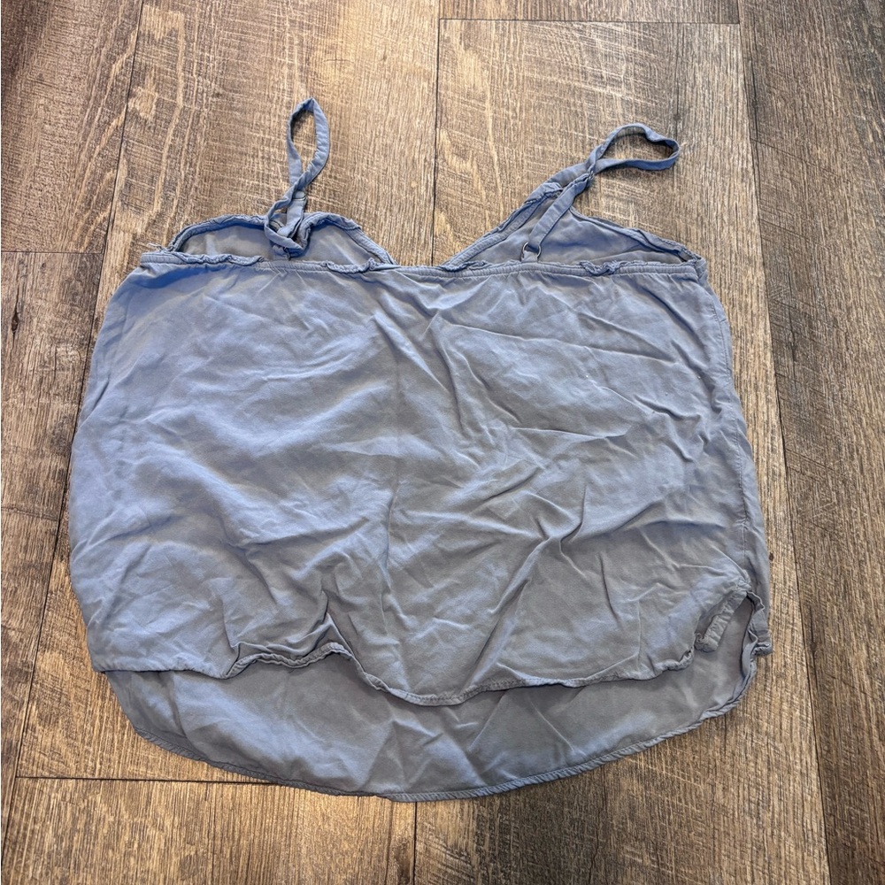 Old Navy Women's Blue Tank Top - Picture 2 of 2